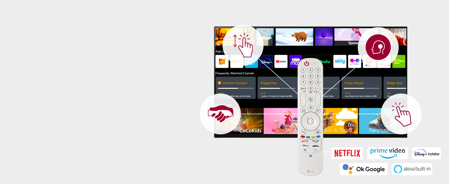 LG OLED evo Objet Collection Posé LX1 55 inch 4K Smart TV