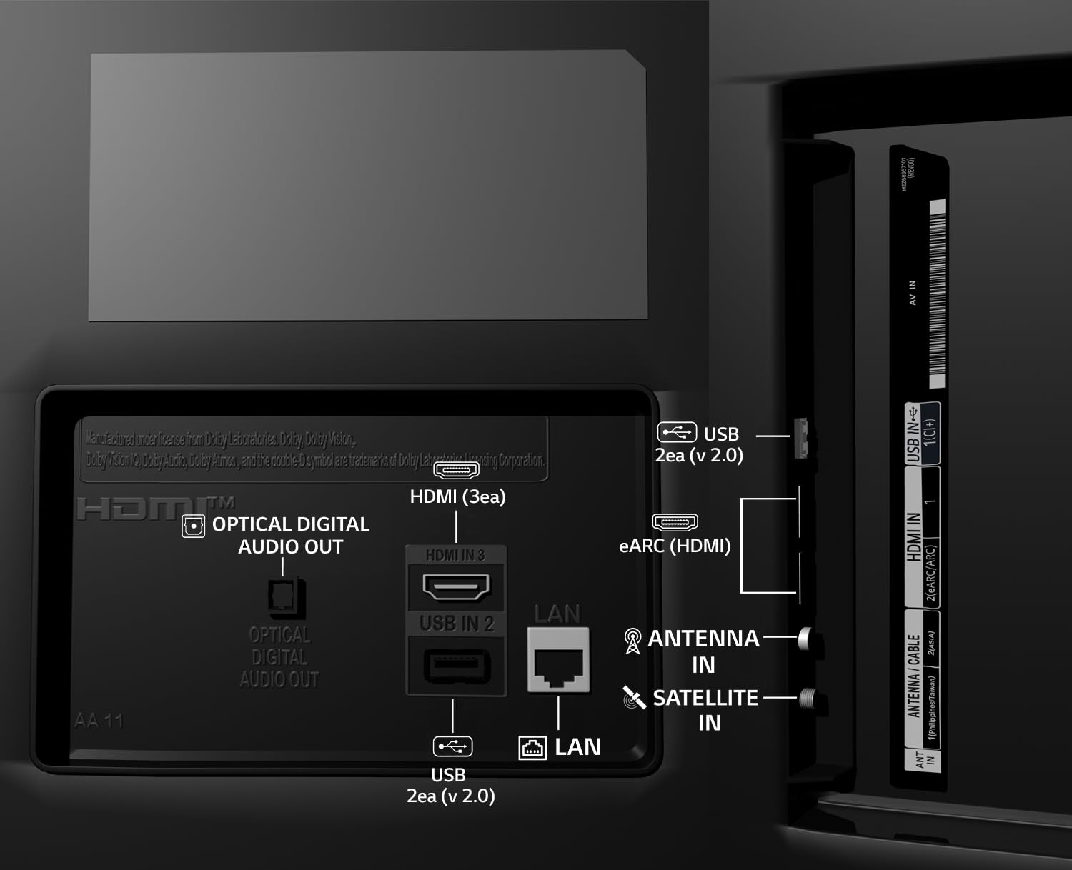LG 43 Inch UR75 Series 4K Smart LED TV 43UR75006LC New - Image 4