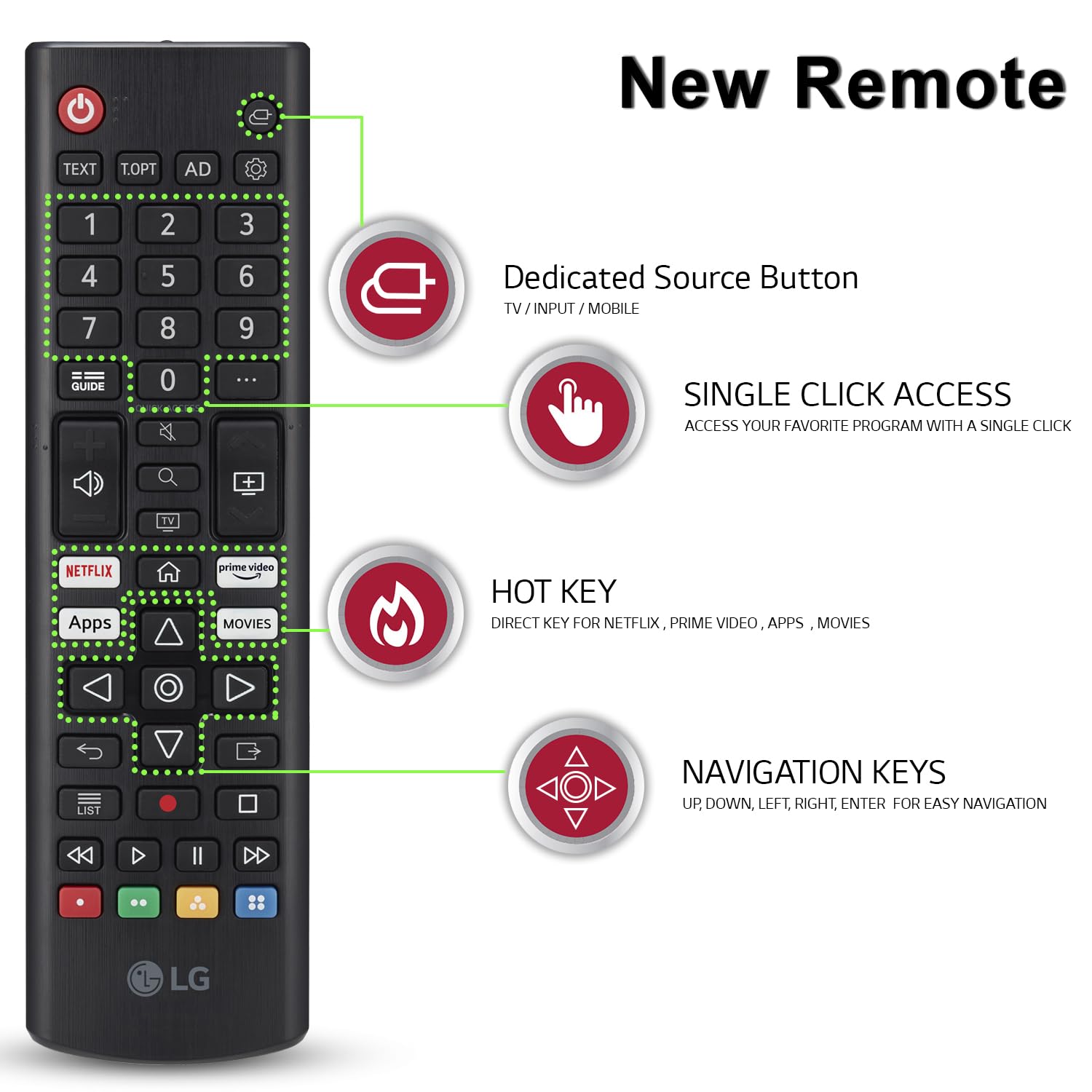 LG 65 Inch UR75 Series 4K Ultra HD Smart LED TV 65UR75006LC - Image 7