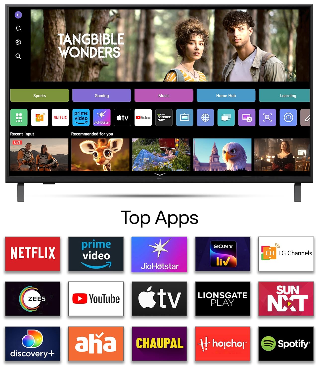 LG 43-inch UA82 Series 4K Ultra HD Smart LED TV - Image 3