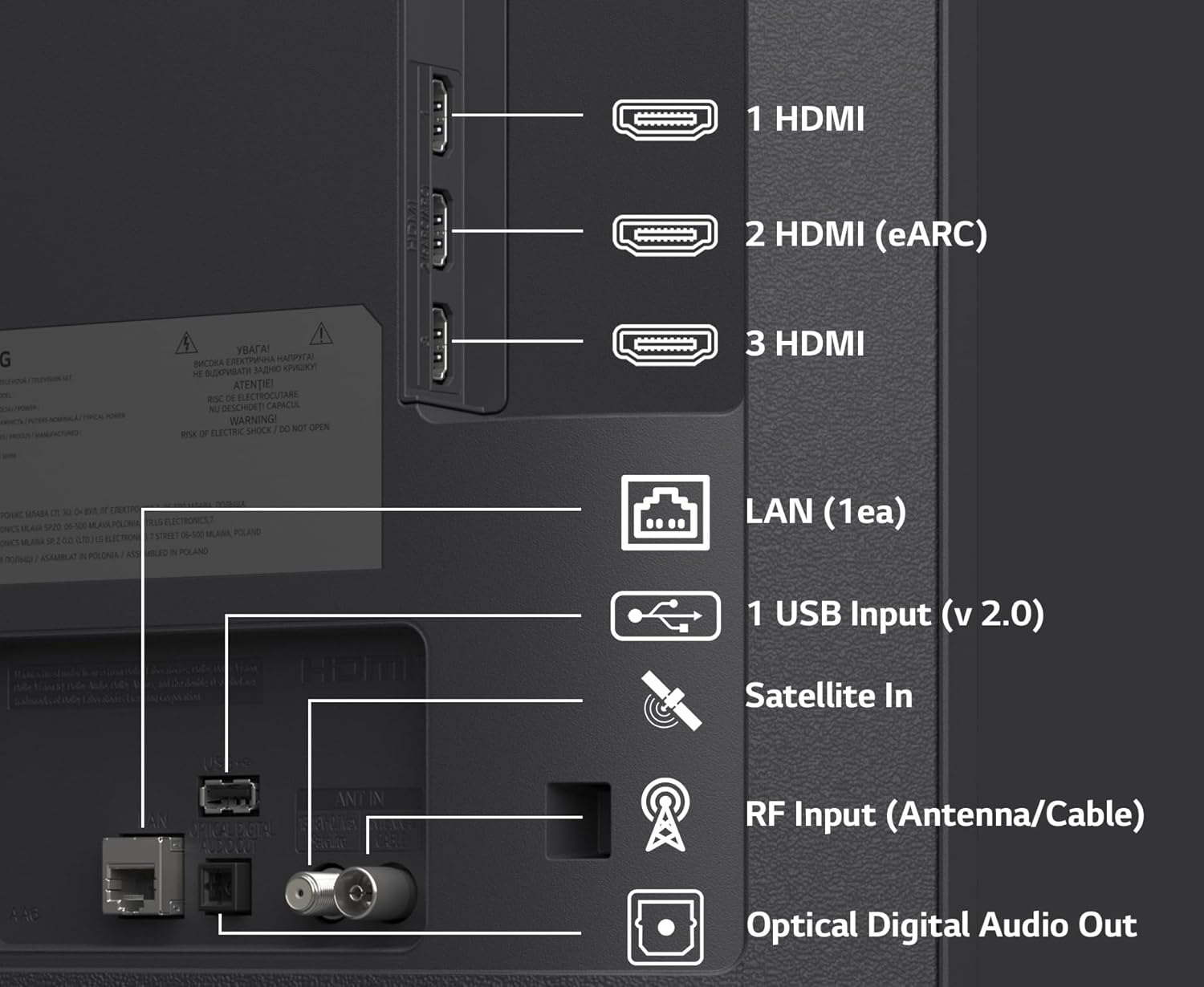 LG 43-inch UA82 Series 4K Ultra HD Smart LED TV - Image 4