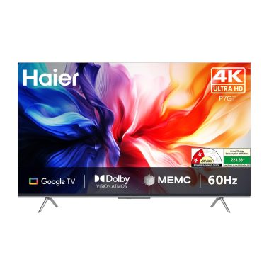 Haier 55 Inch 4K Ultra HD Smart Google TV P7GT Series Grey