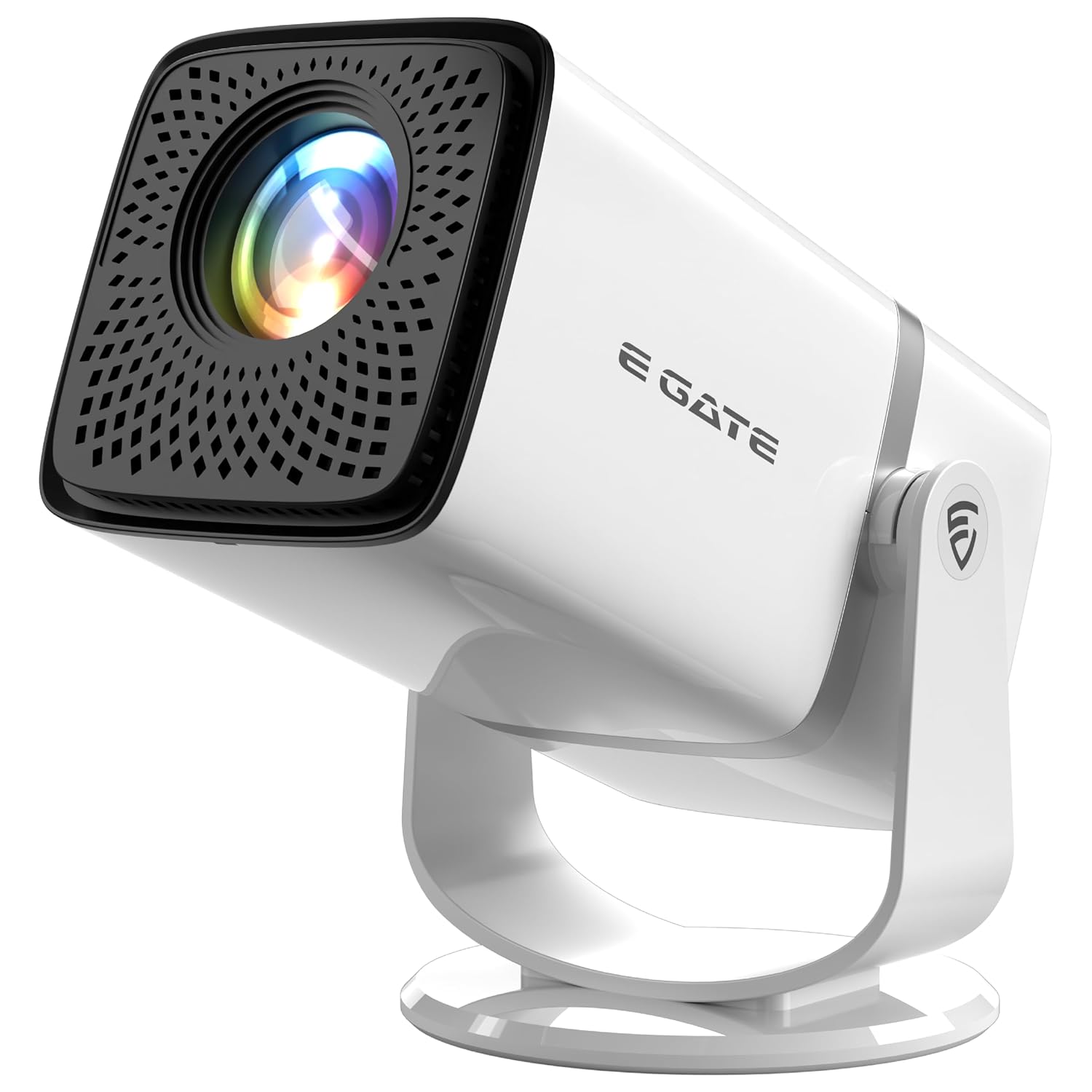 Egate Atom 3X 1080p Native Full HD Automatic Android Projector 300 ISO Rotatable 4K HDR Netflix