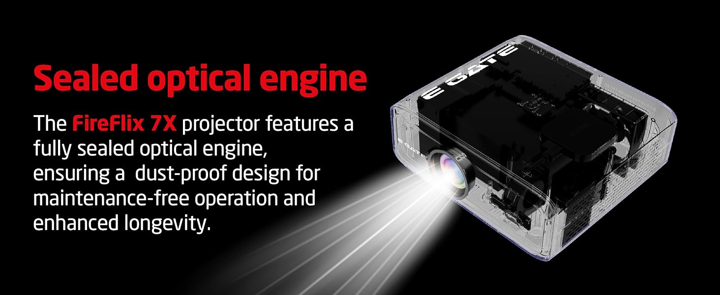 100% Sealed engine