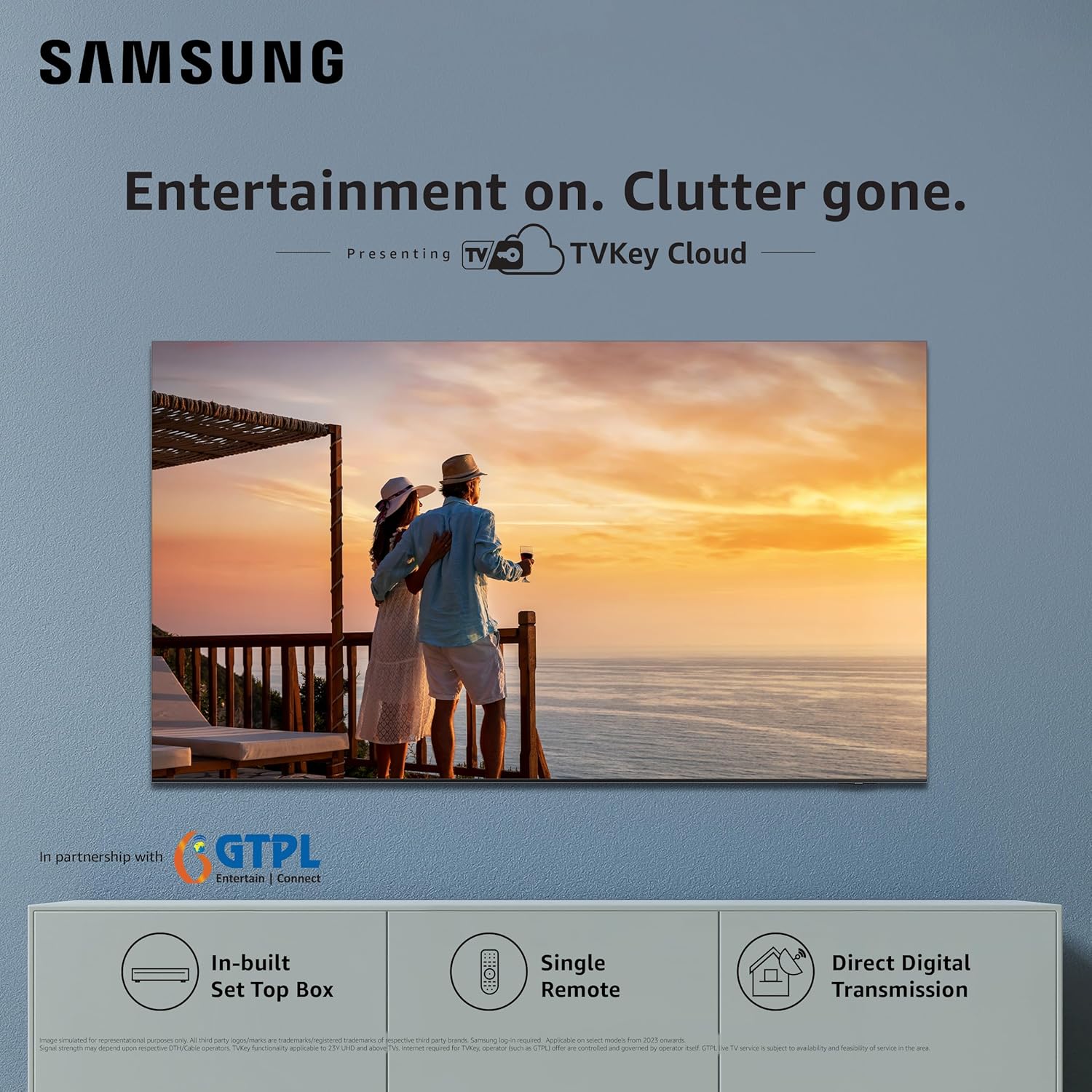 Samsung 55-inch Brighter Crystal 4K Vivid Pro Smart LED TV Black UA55DUE77AKLXL - Image 9