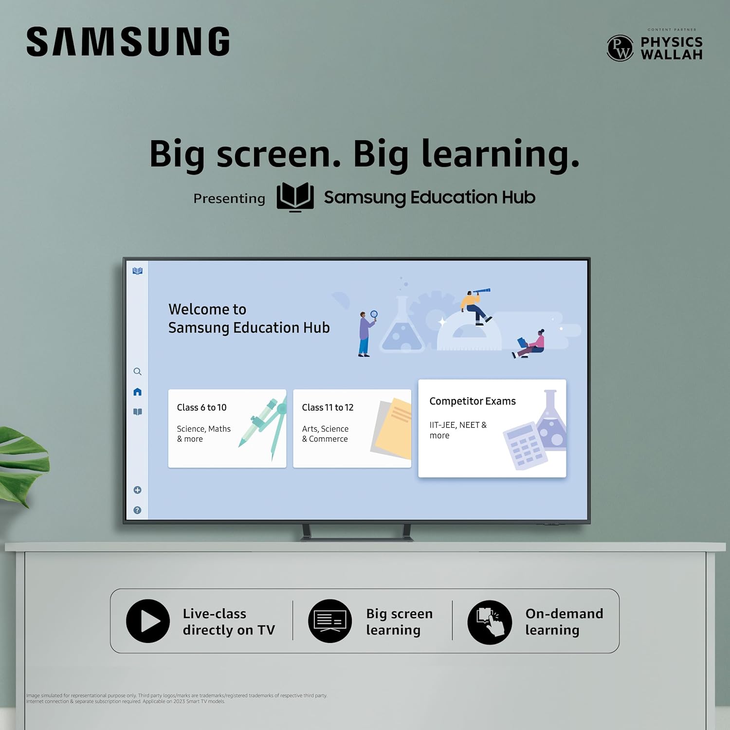 Samsung 65-inch Vivid Pro Brighter Crystal 4K Ultra HD Smart LED TV Black UA65DUE77AKLXL - Image 10