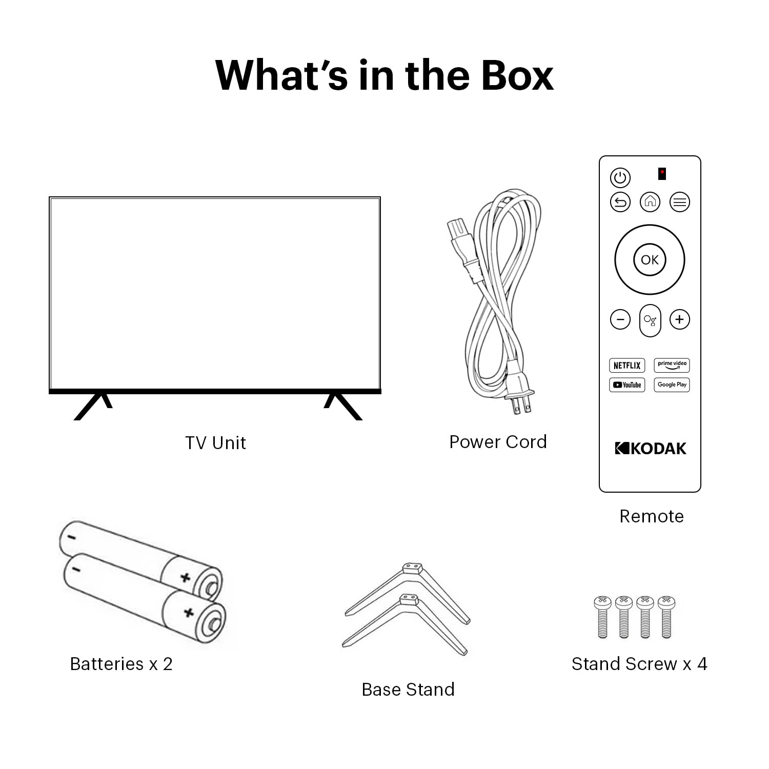 Kodak 43-Inch Full HD Android Smart LED TV Black 439X5081 Certified - Image 12