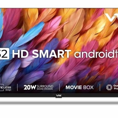 80 cm 32 Inch Frameless HD Ready Android Smart LED TV Black