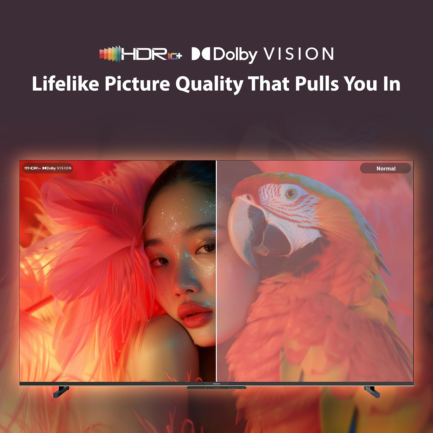 Philips 43-inch 4K UHD Lumina Series QLED Smart Google TV 43PQT8100/94 - Image 10