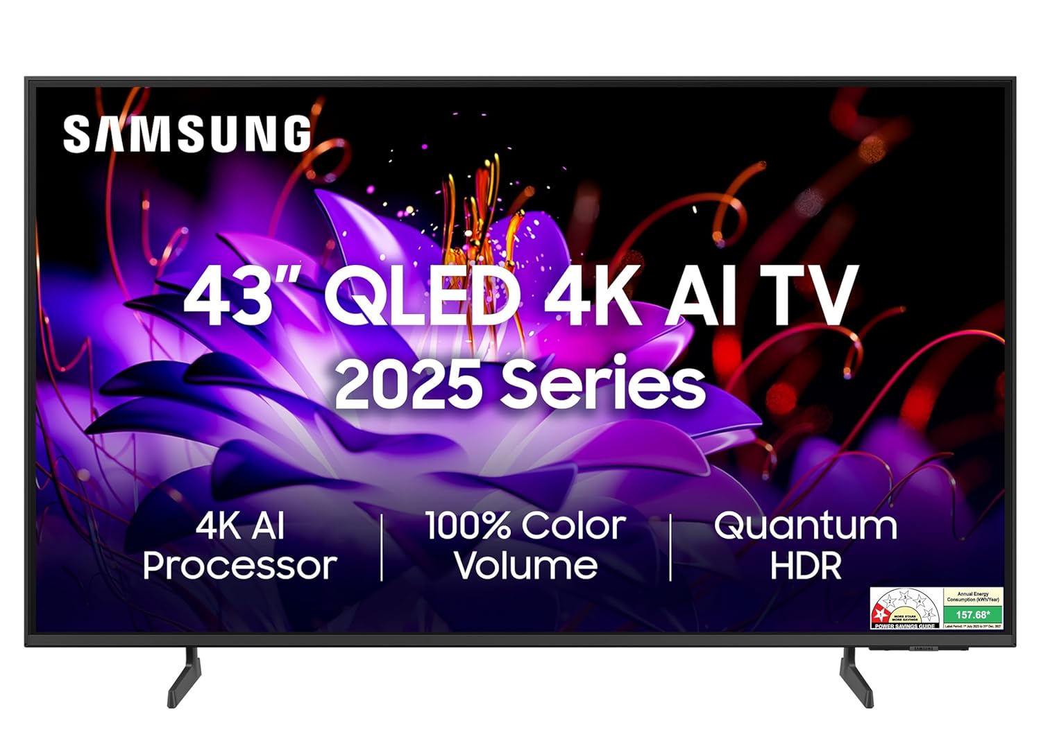 Samsung 43 inch Vision AI 4K Ultra HD Smart QLED TV QA43QEF1AULXL