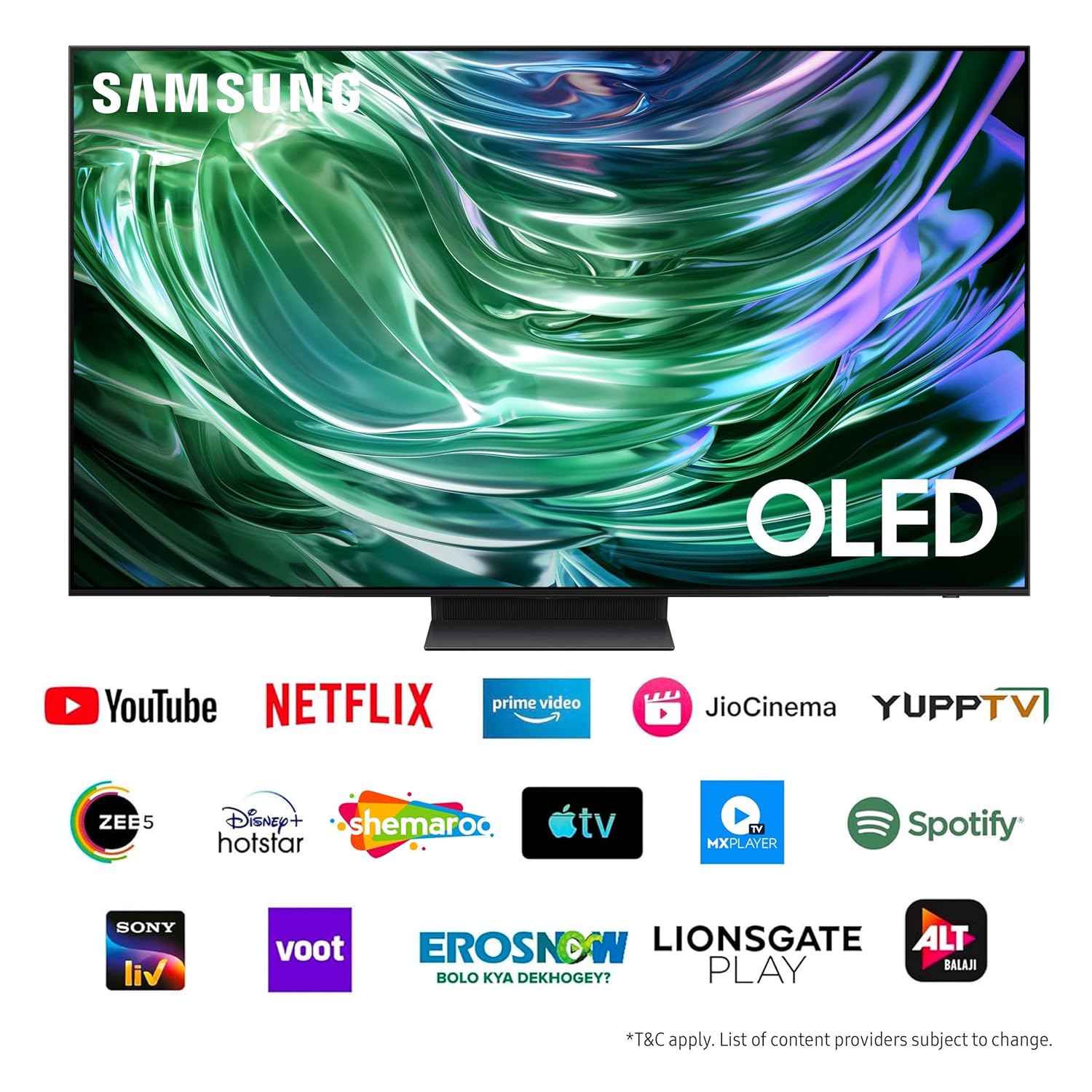 Samsung 65-inch 4K UHD Smart OLED TV QA65S90DAULXL Graphite Black - Image 3