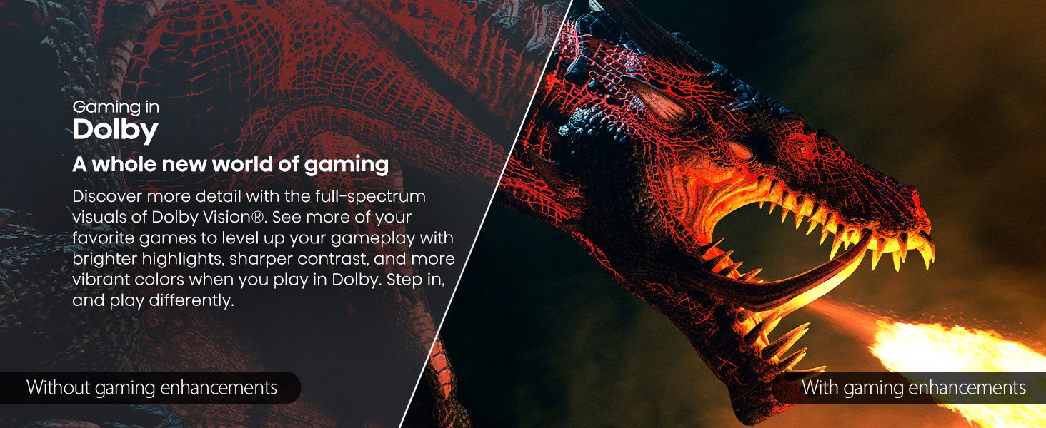 Gaming in Dolby