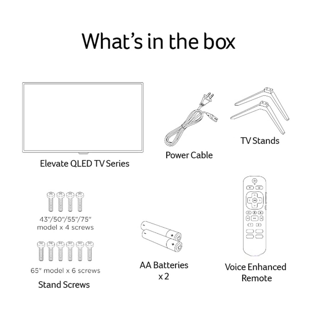 Acerpure 43 Inch QLED Smart Google TV 2024 Dolby Atmos AP43UG51QEVTD - Image 5
