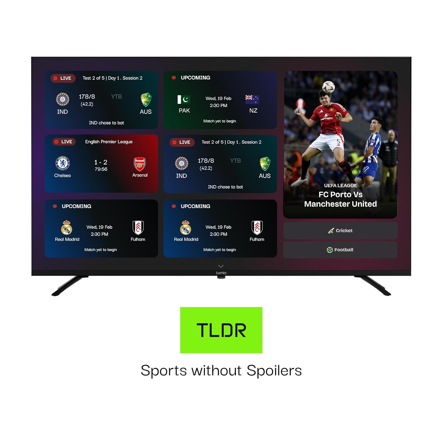 Lumio Vision 7 43 Inch 4K Ultra-HD Smart QLED TV FTW1-ADSG - Image 11
