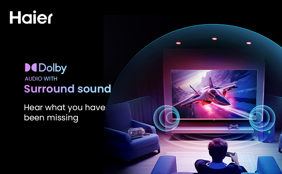 Haier Smart TV Dolby Audio