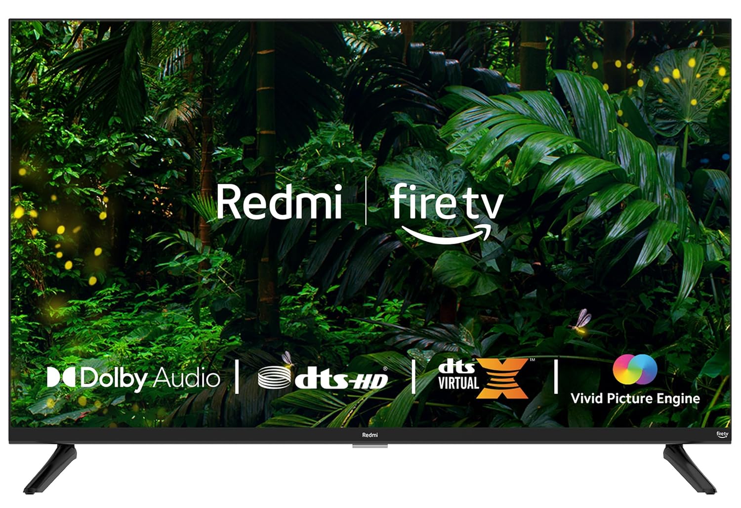 Redmi 32 Inch HD Ready Smart LED Fire TV L32R8-FVIN Black 80cm