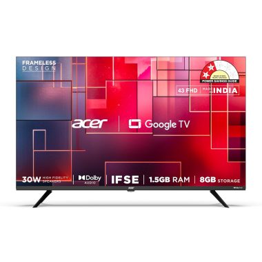Acer 43 Inch Full HD LED Smart Google TV AR43FDGGR2841AD New