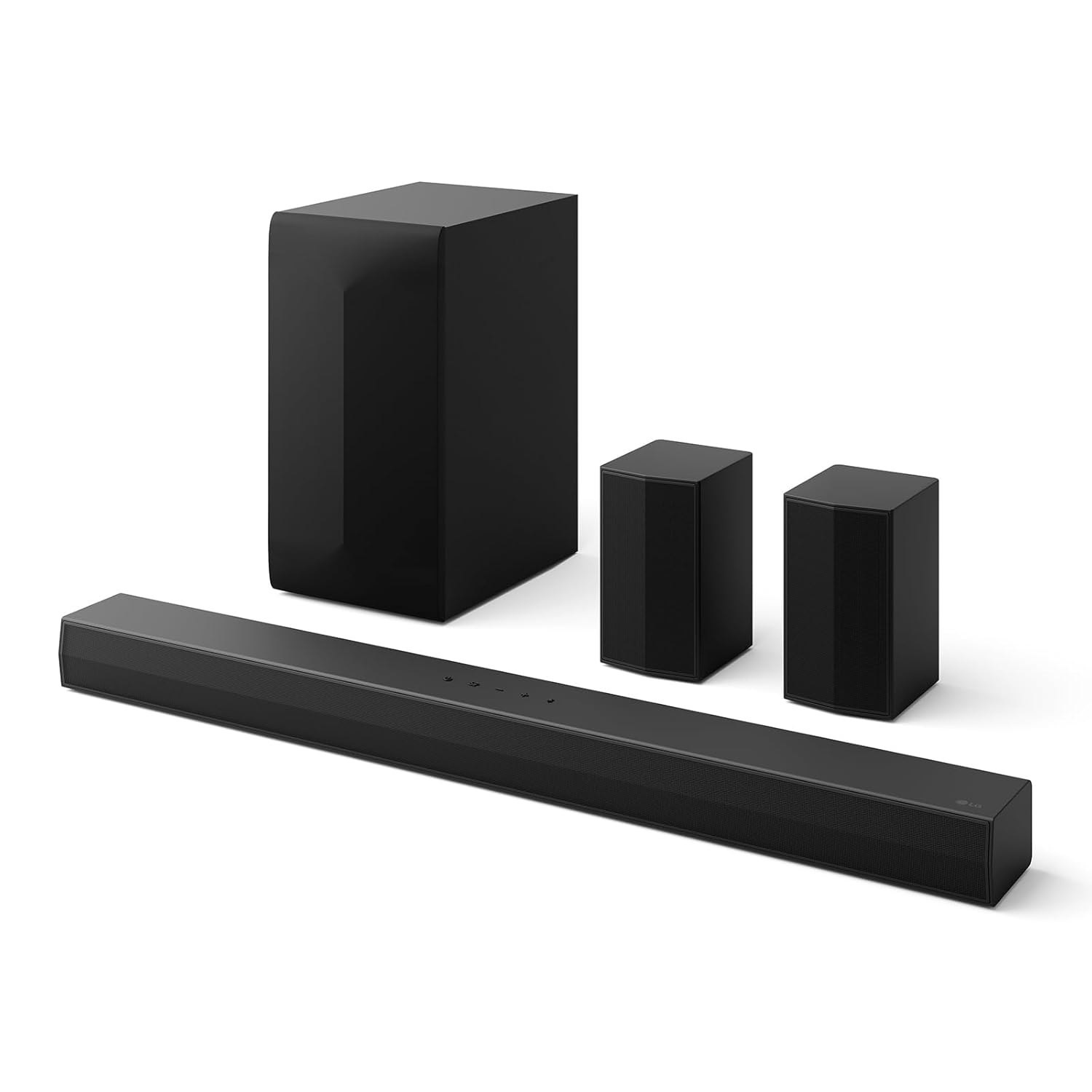 LG S65TR 600W 5.1 Channel Home Theater Soundbar with Wireless Subwoofer and Rear Speakers