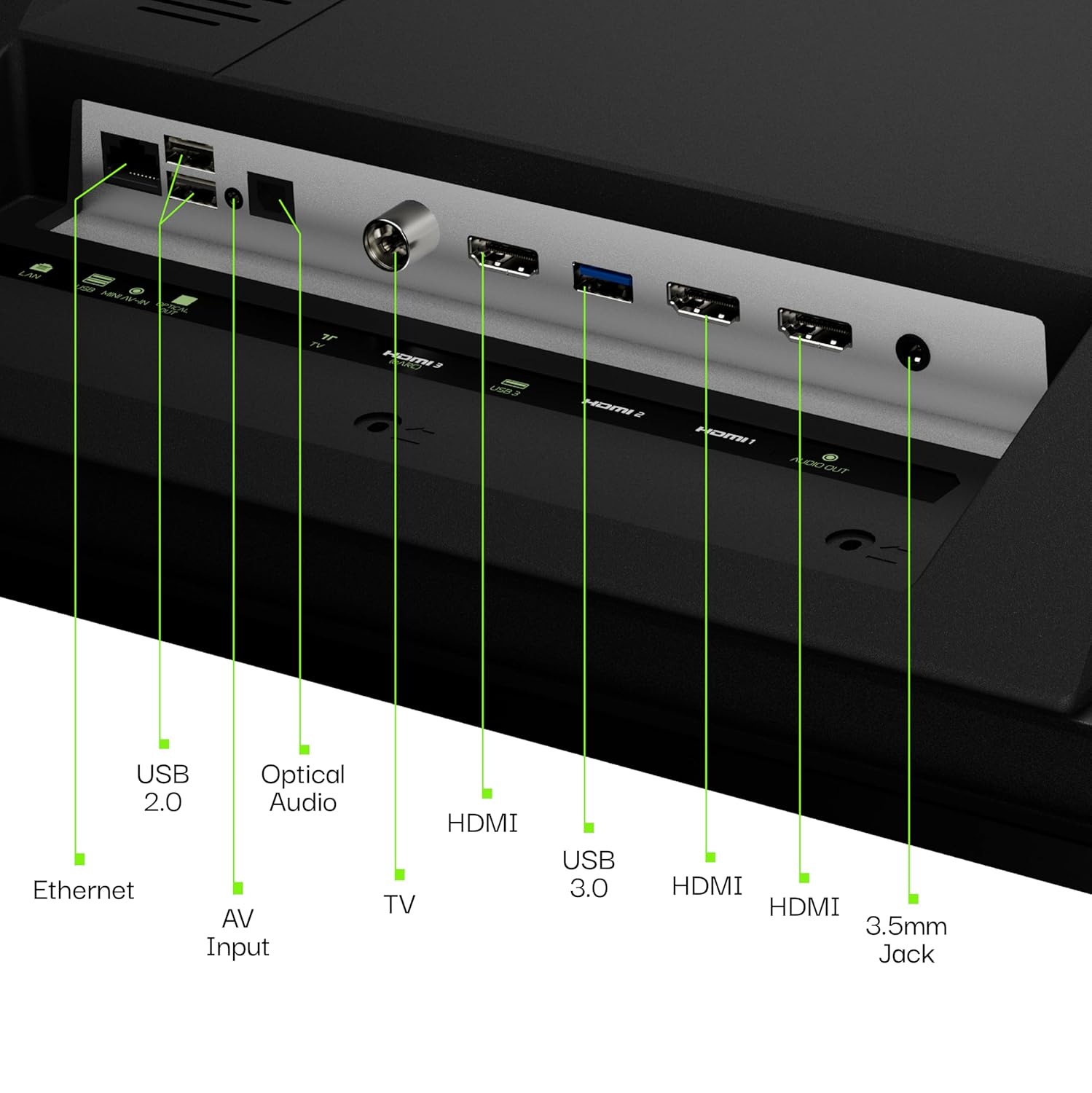 Lumio Vision 7 50-inch 4K Ultra-HD Smart QLED Google TV FTW2-ADSG - Image 4