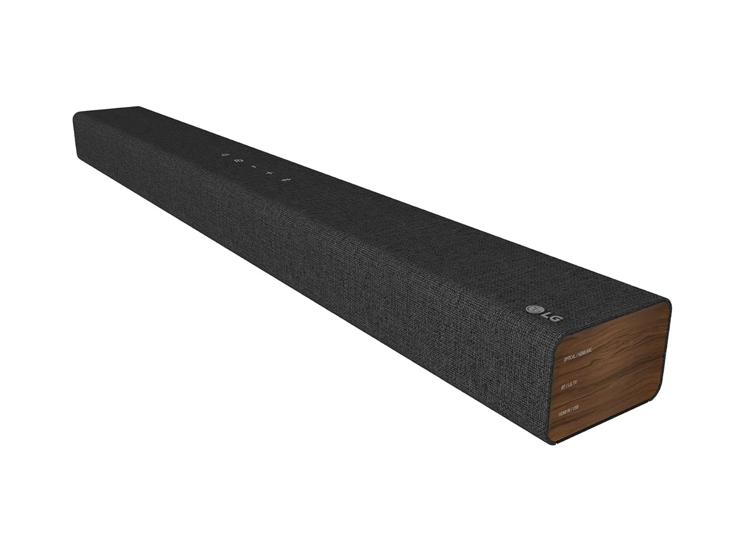 LG SP2 100W 2.1Ch Soundbar with Built-in Subwoofer, Eco-Friendly Fabric Design, AI Sound Pro, Bluetooth, HDMI