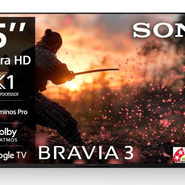 Sony BRAVIA 75 Inch 4K Ultra HD AI Smart Google TV K-75S30B Black