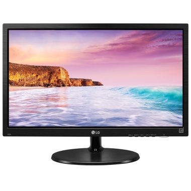 LG 19.5 Inch HD Ready LED Monitor Black VGA HDMI Flicker Safe Reader Mode 3 Year Warranty