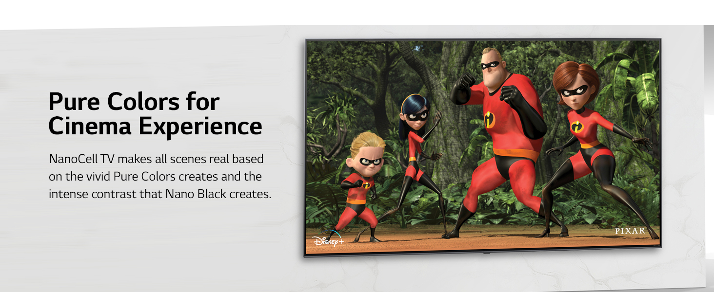 Pure Colors for Cinema Experience