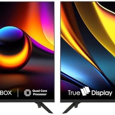 VW 32 Inch HD Ready Frameless Android Smart LED TV VW32S Black