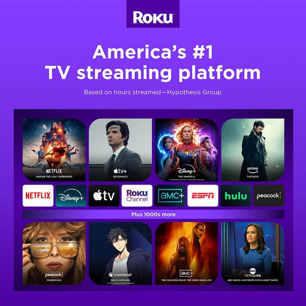 Roku 40-inch Full HD Smart LED TV Bundle with Dolby Audio and Voice Remote - 1080p Resolution - Image 7