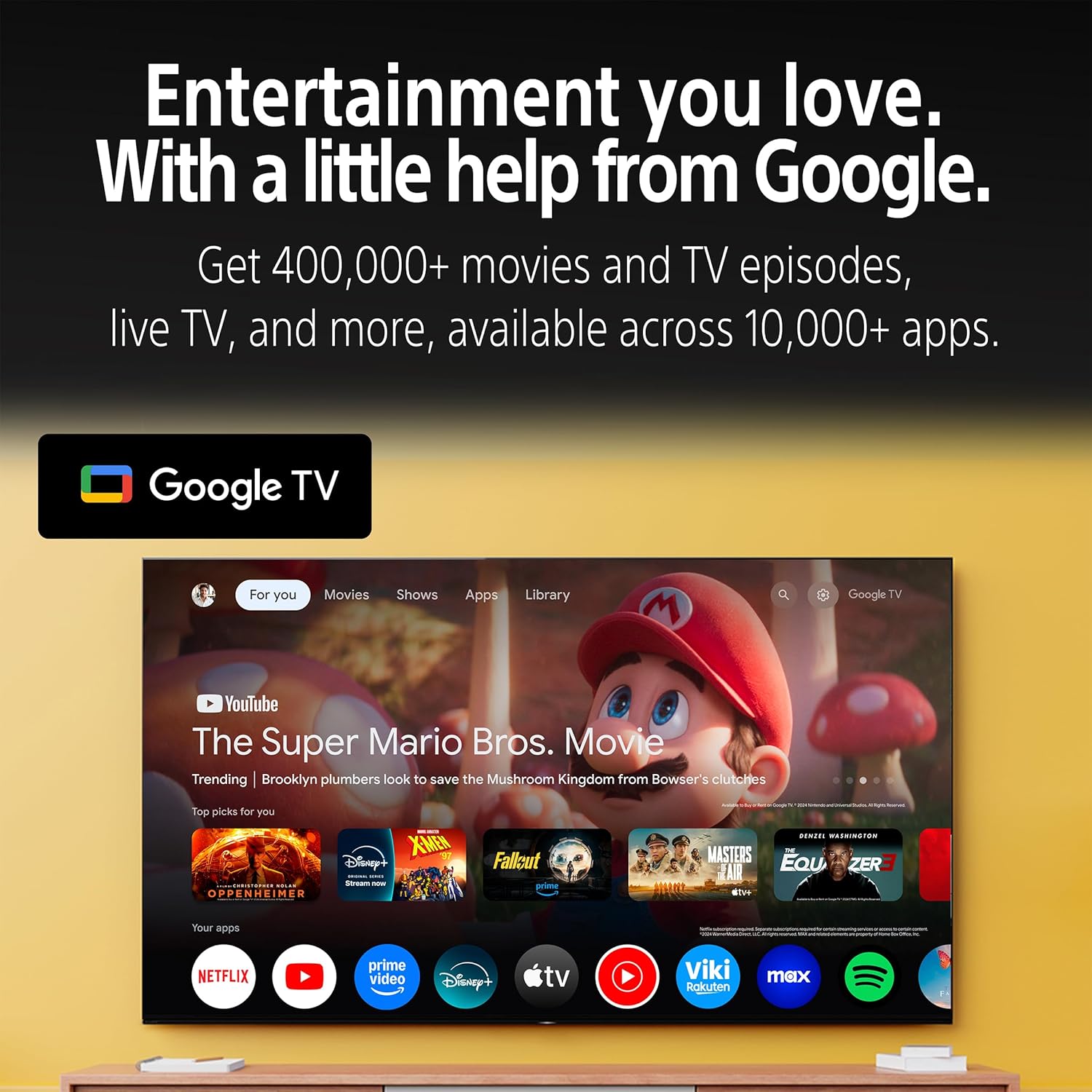 Sony 43 Inch BRAVIA 4K Smart Google TV K-43S22BM2 2M2 Series - Image 3