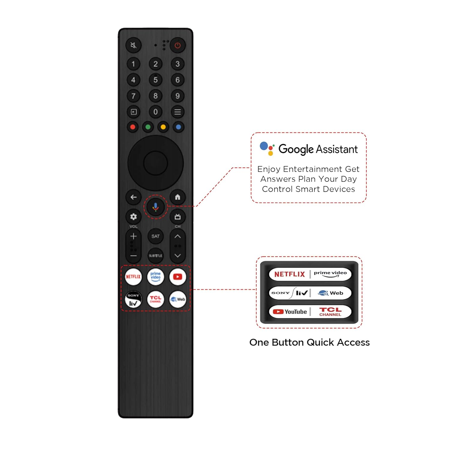 TCL 65 inch 4K Ultra HD Smart QLED Google TV 65P71K - New - Image 7