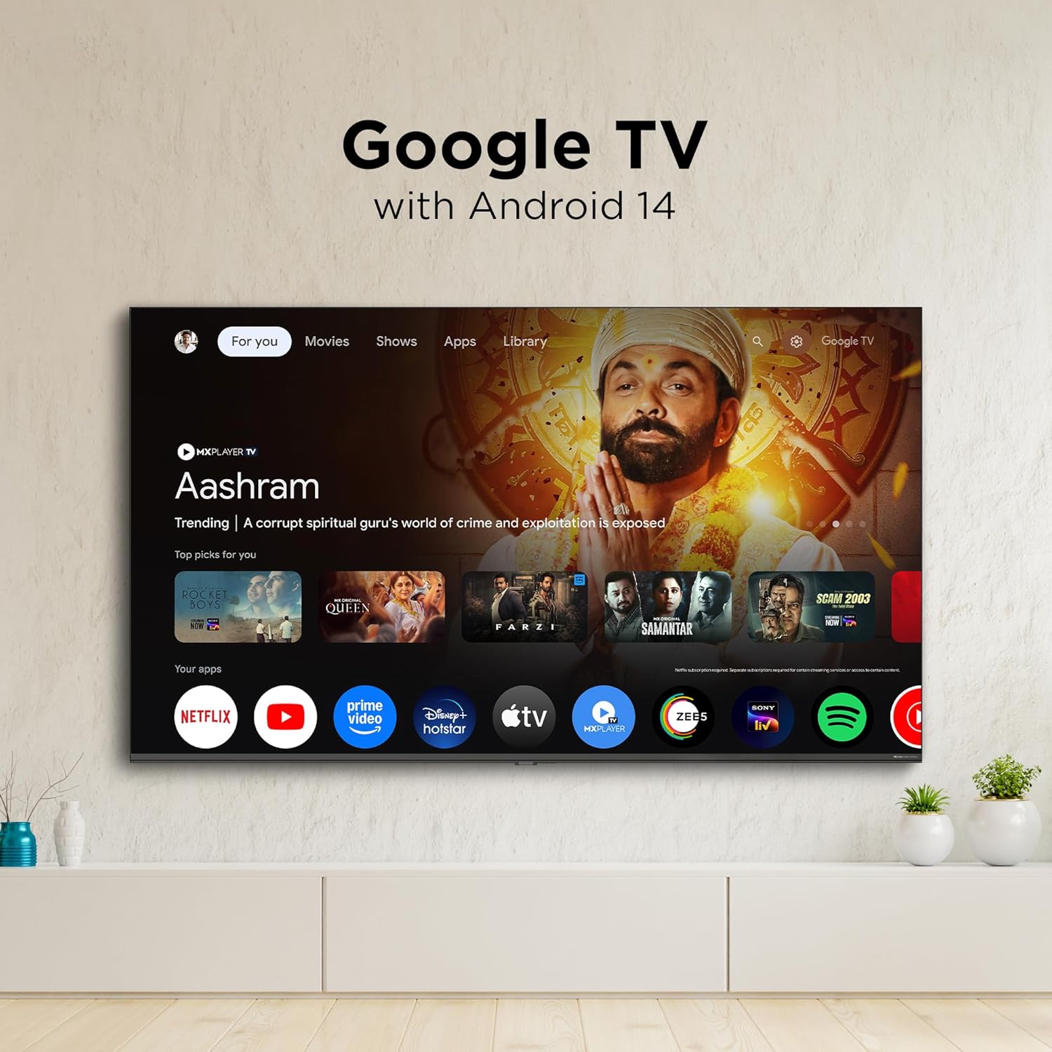 BLACK+DECKER 55 Inch 4K Ultra HD LED Smart Google TV, A1 Series, Black, BXTVGU55UD2875ATIN - Image 4