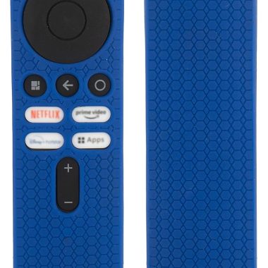 SHOPOFLUX Blue Silicone Remote Cover for Redmi 4k Ultra 43", Xiaomi OLED 55", 5A 32/40/43" TVs