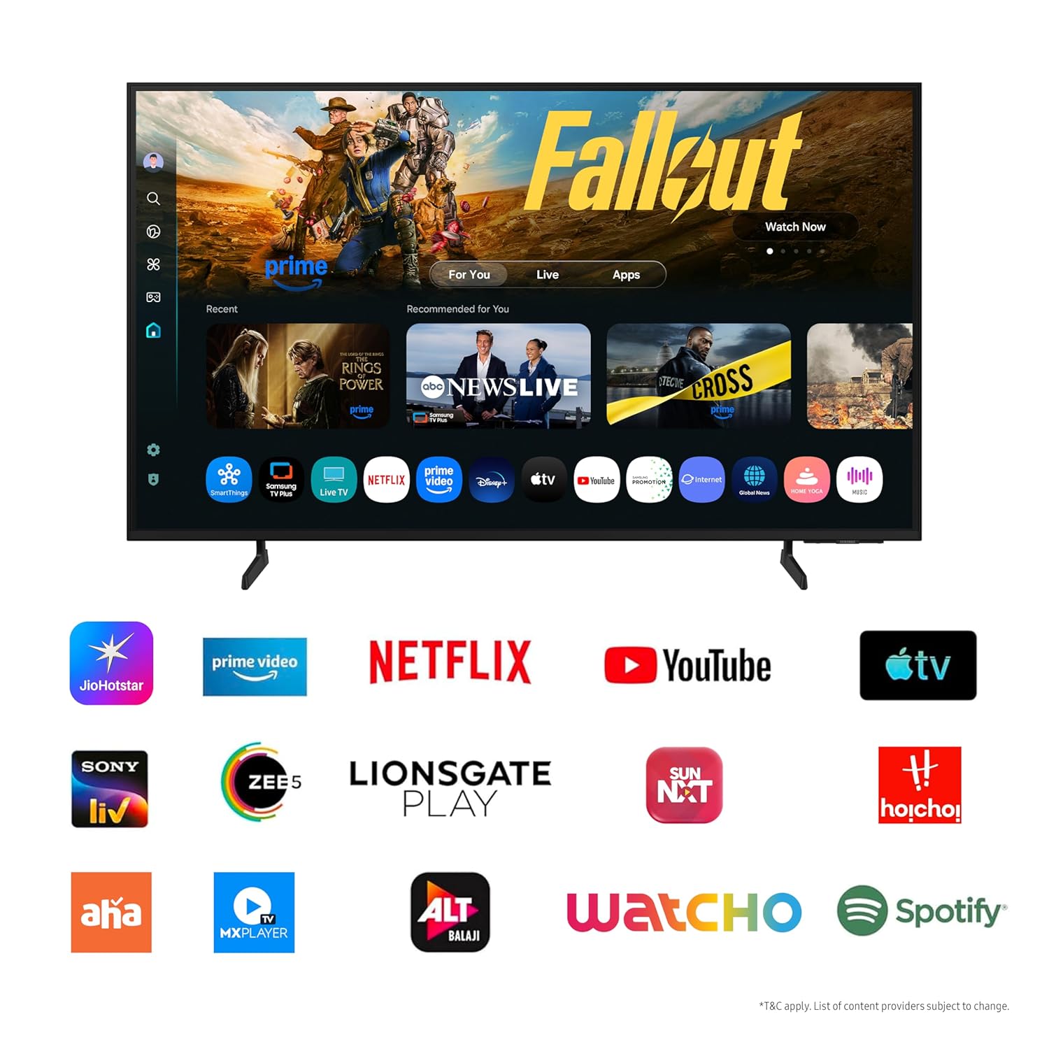 Samsung 75-Inch 4K QLED Smart TV QA75Q7FAAUXXL Black Used - Image 3
