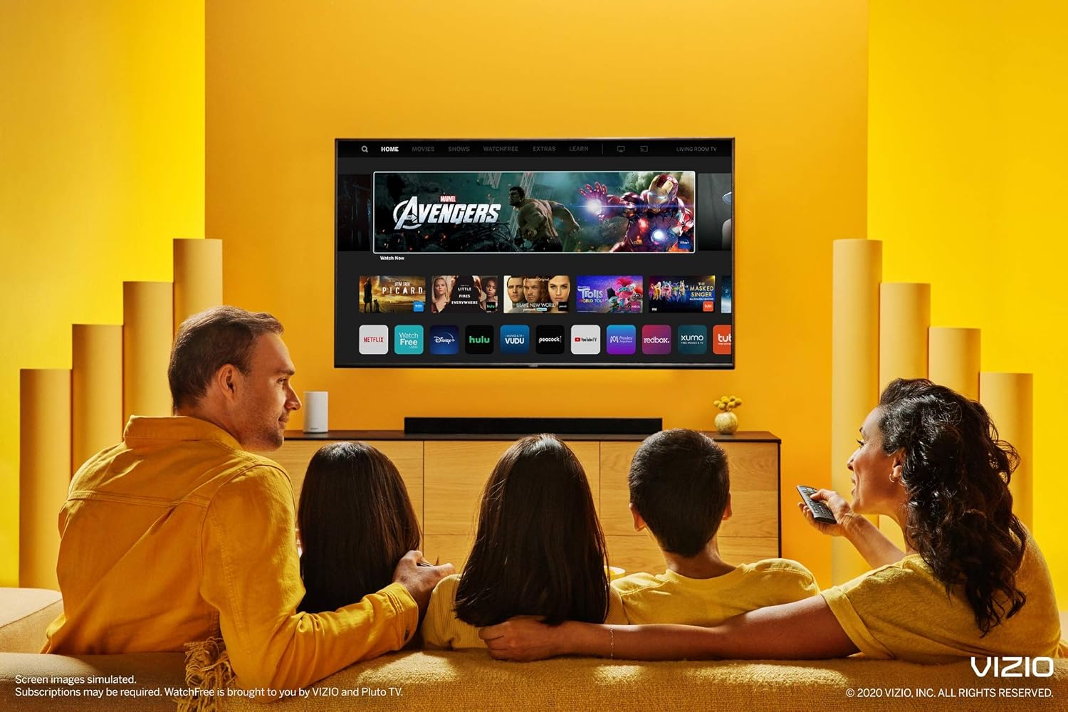 VIZIO V-Series 55 Inch 4K HDR Smart TV V555-H11 - Image 2