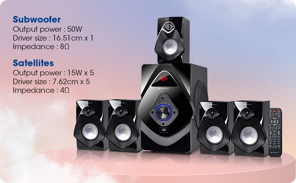 SubWoofer With Satellities