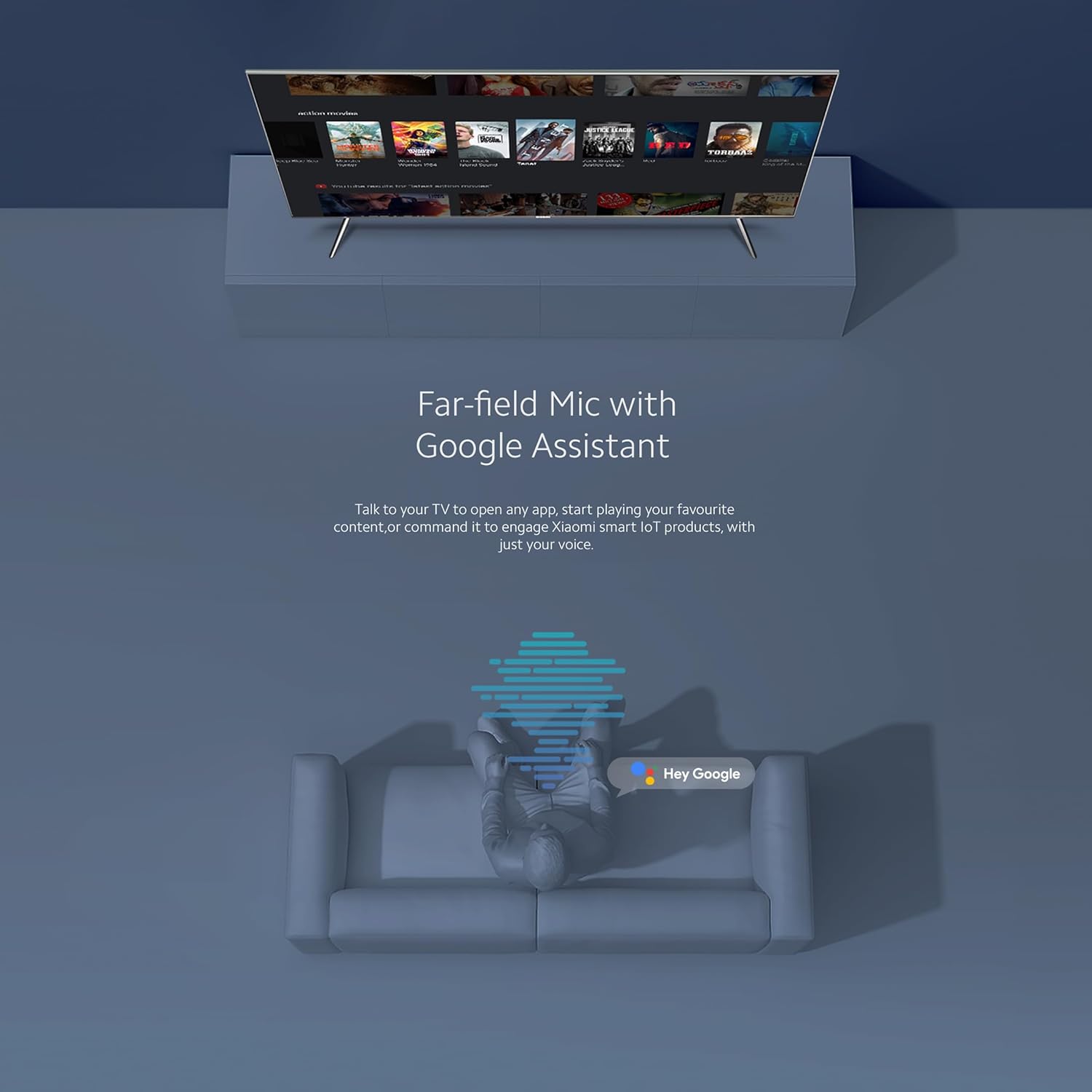 Xiaomi 50 Inch X Pro 4K Dolby Vision IQ Series Smart Google LED TV Black L50M8-5XIN - Image 11