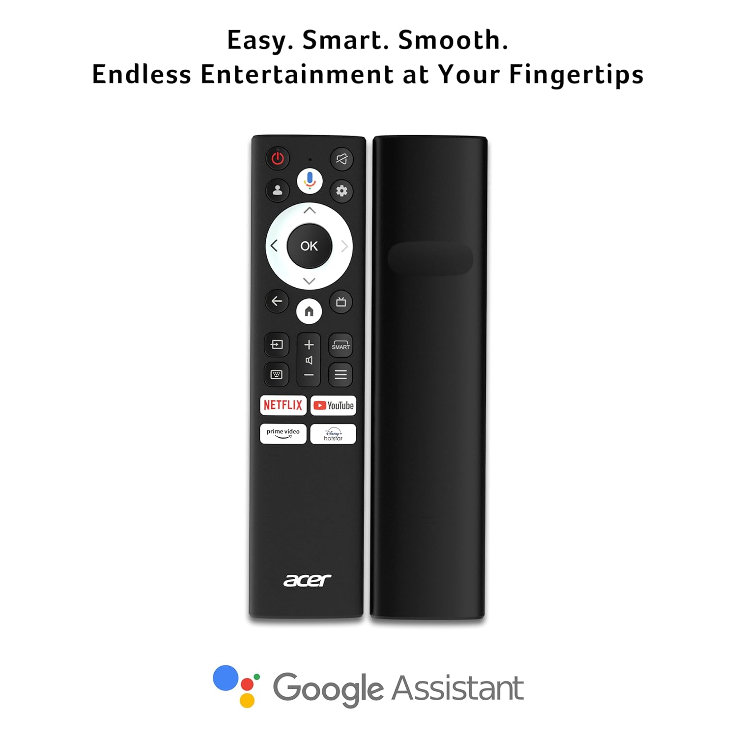 Acer 43-inch 4K Ultra HD Smart QLED Google TV AR43QDXGU2875AT Black - Image 7