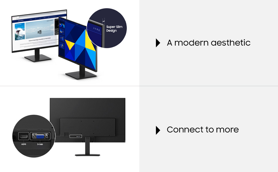 Super Slim Design Multiple Connectivity