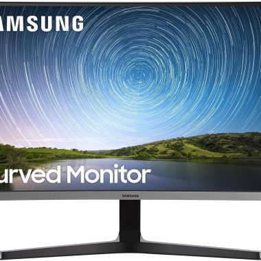SAMSUNG 32 Inch Curved Full HD Monitor 60Hz 4ms Response Time LC32R502FHNXZA Renewed