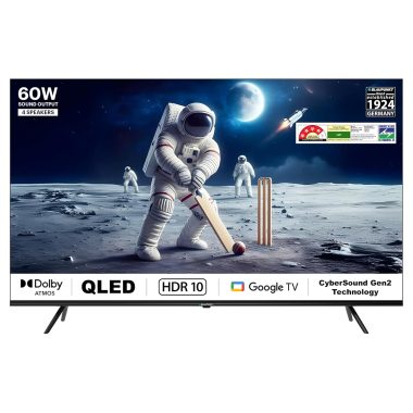 Blaupunkt 55 Inch 4K Ultra HD QLED Google TV Black Quantum Dot Series 55QD7020
