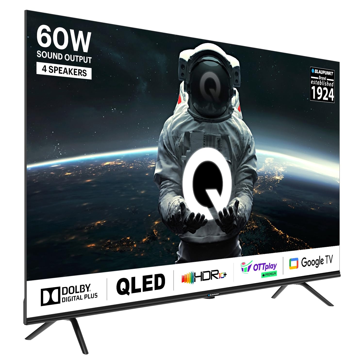 Blaupunkt 55 Inch 4K Ultra HD QLED Google TV Black Quantum Dot Series 55QD7020 - Image 7