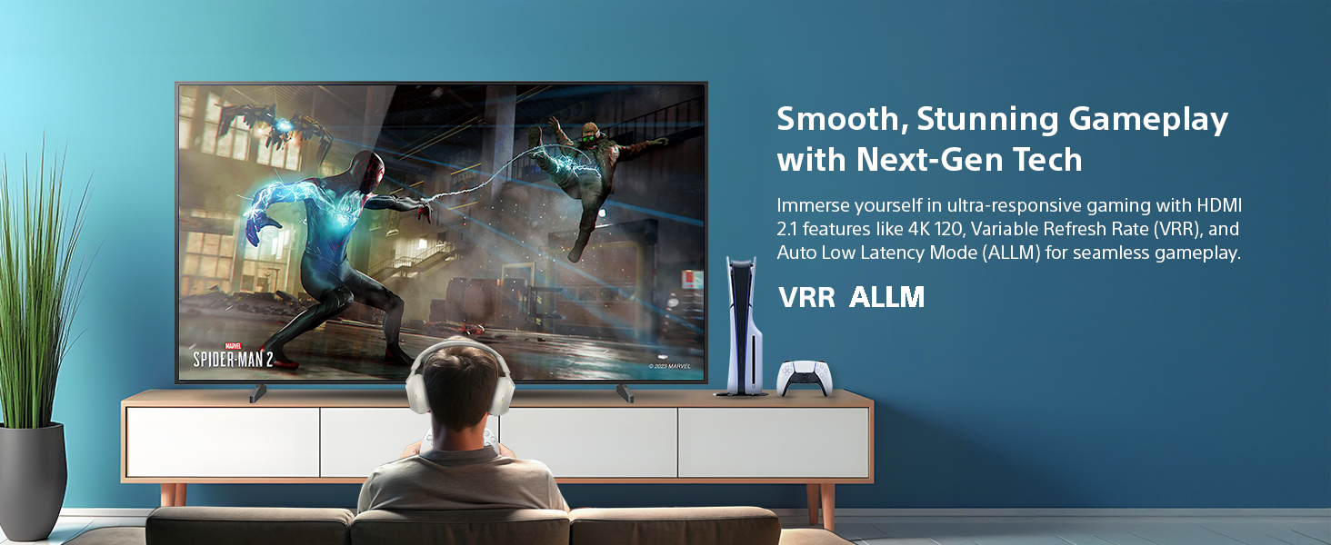 VRR/ALLM/eARC, 4K 120 Input