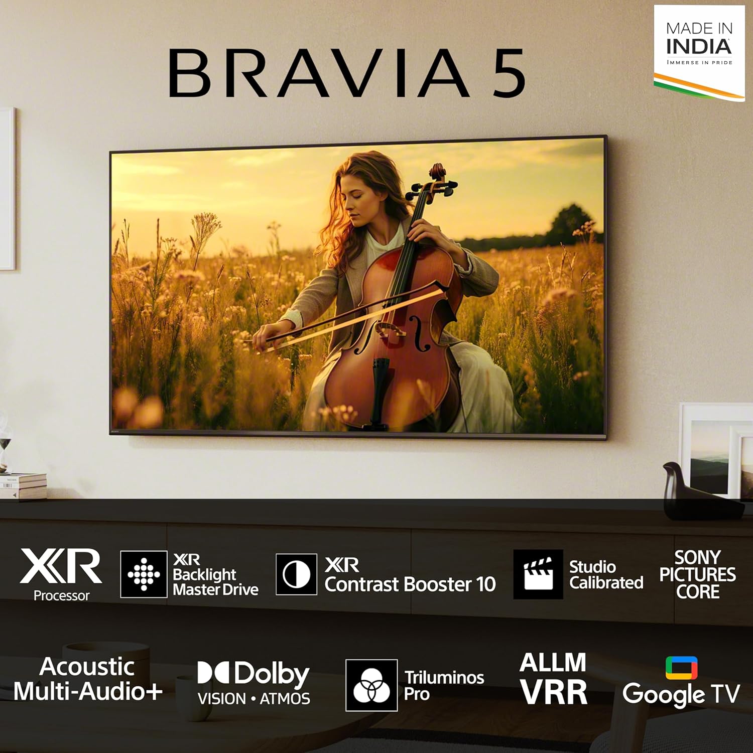 Sony BRAVIA 55 Inch 4K Ultra HD Mini LED Smart Google TV XR55A - Image 2