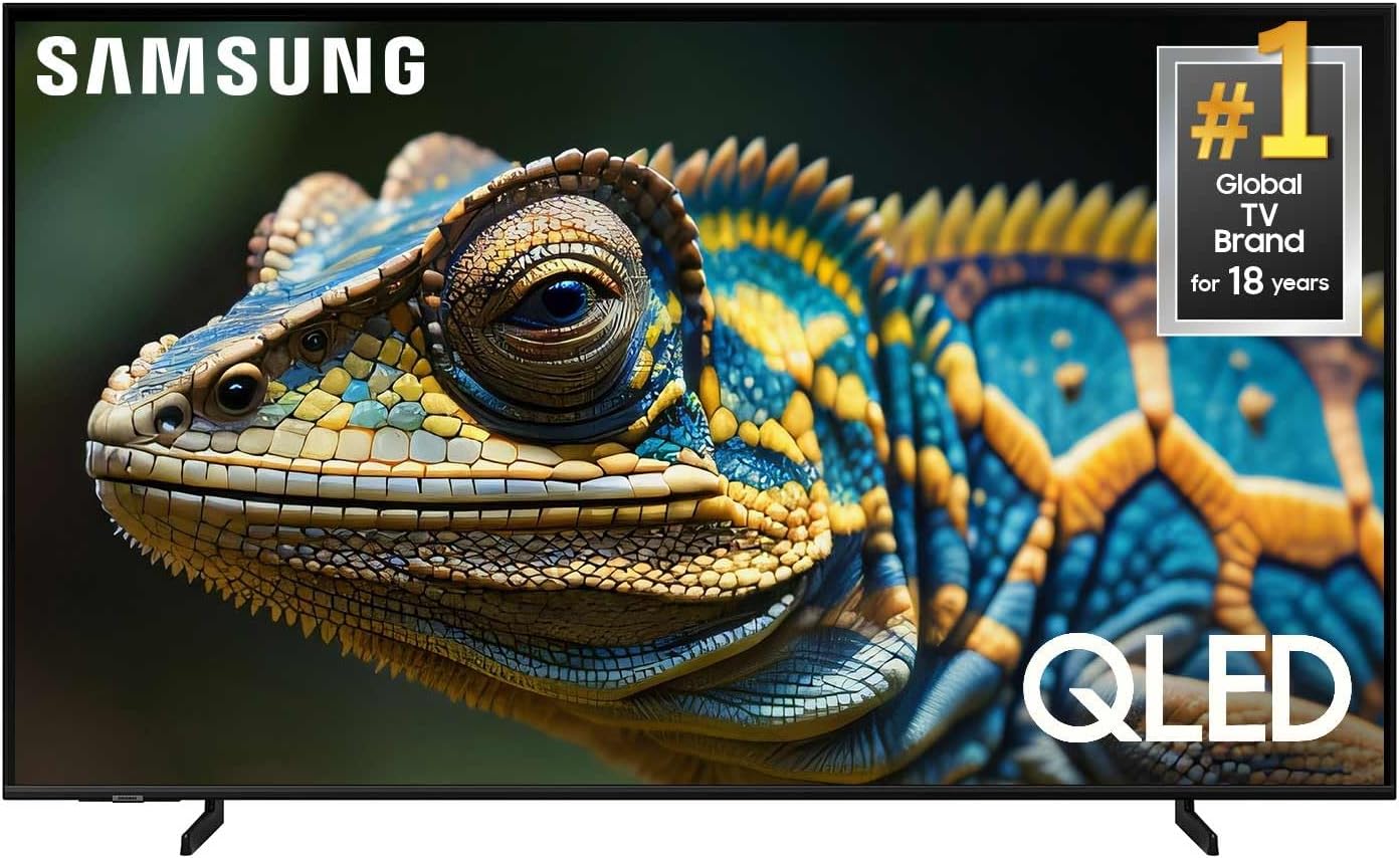 Samsung 43 Inch QLED 4K Smart TV Bundle with Tilt Mount and Screen Cleaner - Image 2