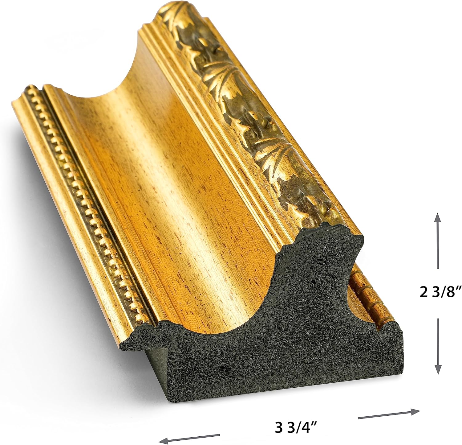 Deco TV Frames Ornate Gold Smart Frame for Samsung The Frame TV and Pro 65 Inch 2021-2025 - Image 4