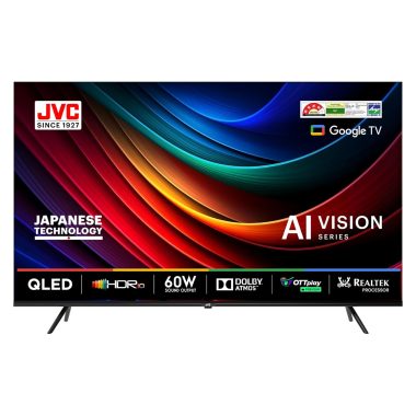 JVC 50-inch QLED Google TV LT-50NQ7165C AI Vision Series Black