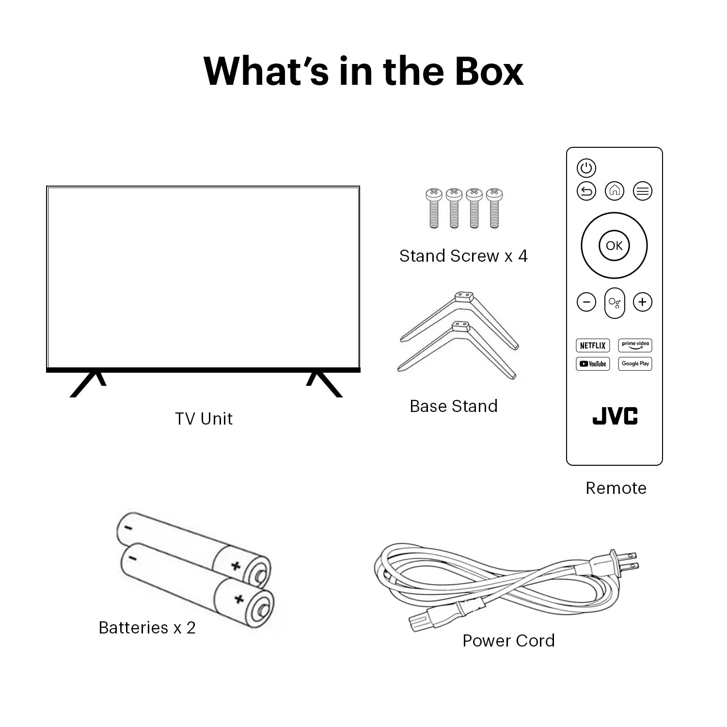 JVC 50-inch QLED Google TV LT-50NQ7165C AI Vision Series Black - Image 9