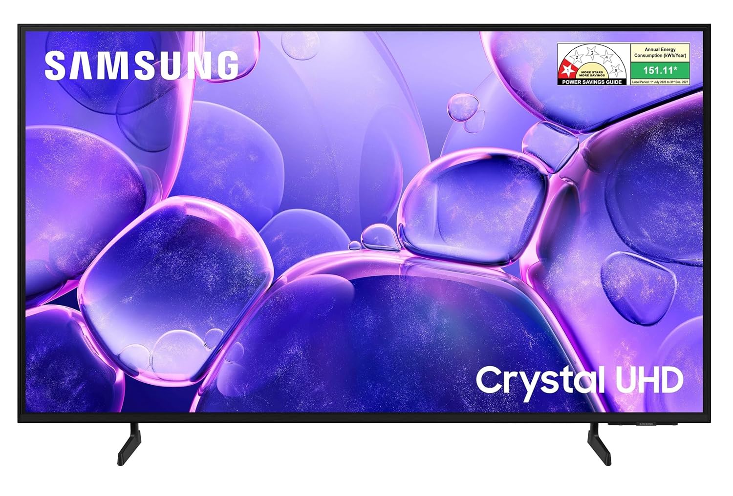 Samsung 43 Inch Crystal 4K Ultra HD Smart LED TV Black UA43U8600FULXL