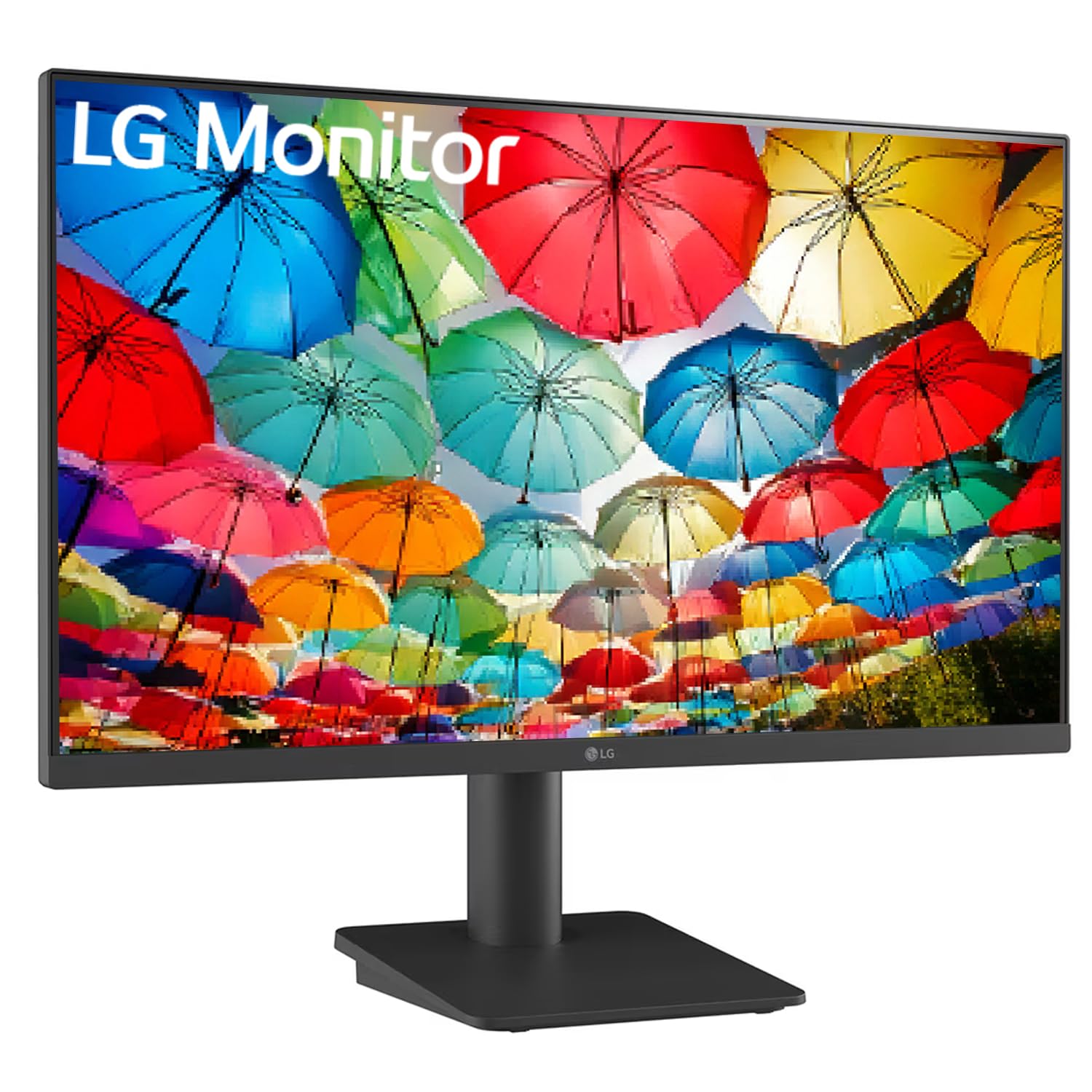LG 27 Inch Full HD IPS Monitor 100Hz 5ms Tilt Height Adjustable Virtual Borderless Black - Image 2